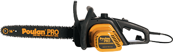 The Poulan ES350 Electric Chainsaw