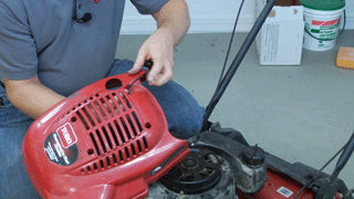 how to replace starter cord on toro lawn mower