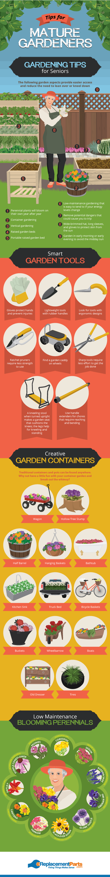 Tips For Mature Gardeners