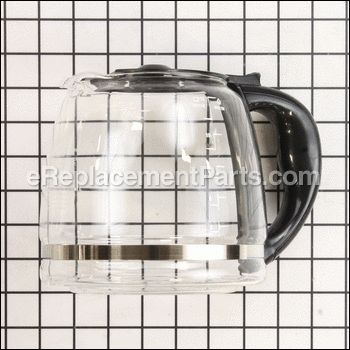 Duralife Glass Carafe - bcm1410b-01:Black and Decker