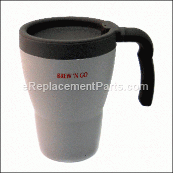 Mug Assembly (Grey) - 286180-01:Black and Decker