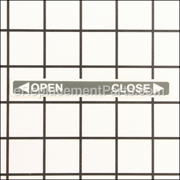 Decal Open/close - 540200143:Bluebird