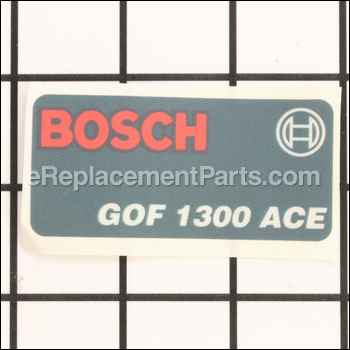 Nameplate - 2610911013:Bosch