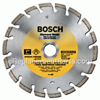 6 7/8 Arbor General Purpose Diamond Blade - DB661:Bosch