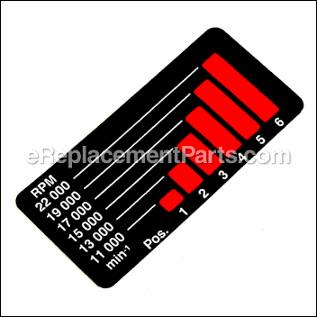 Sticker - 3601119760:Bosch