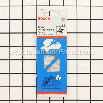 Anti Splinter Insert (pack Of - 2610906252:Bosch