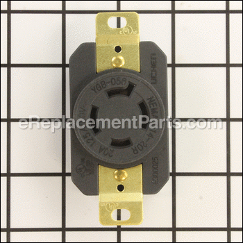 Outlet, 120/240 Locking, 20a - 68867GS:Briggs and Stratton