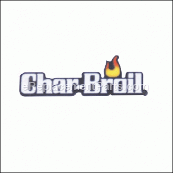 Logo Plate - G305-0008-W1:Char-Broil