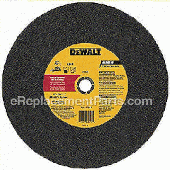 Grinding Wheel - 14-inch Diame - DW8002:DeWALT