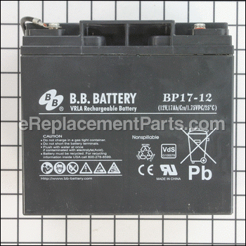 24 Volt Battery Pack (Consists of 2 12 Volt Batteries) - 90508011:DeWALT