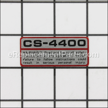 Label-model Cs4400 - 89015139330:Echo