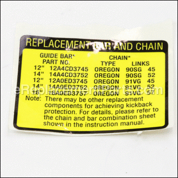 Label - Bar & Chain - X524002190:Echo