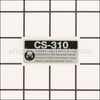 Label - Model -- Cs-310 - X503009360:Echo