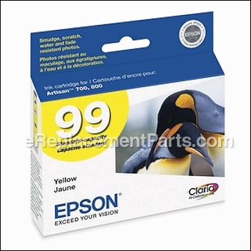 Yellow Ink Cartridge - T099420:Epson
