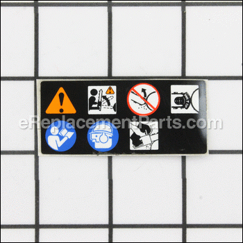 Safety Decal - 940299425:Homelite