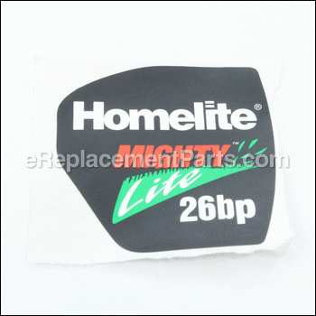 Logo Label - 940755005:Homelite