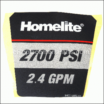 Performance Label - 940779056:Homelite