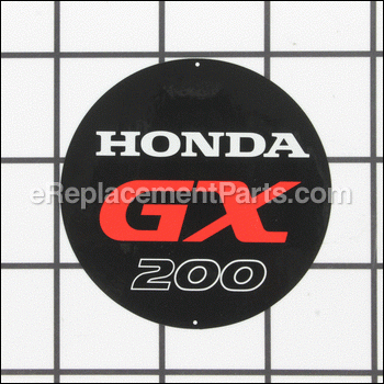 Emblem - Gx200 - 87521-ZL0-030:Honda