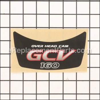 Mark- Emblem - Gcv160 - 87101-Z8B-000:Honda