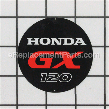 Emblem - Gx120 - 87521-ZH7-040:Honda