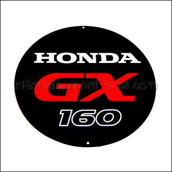 Emblem - Gx160 - 87521-ZH8-040:Honda
