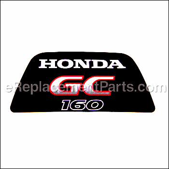 Emblem - Gc160 - 87101-ZL8-020:Honda