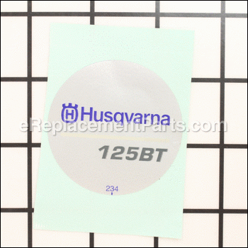 Decal - 531009502:Husqvarna