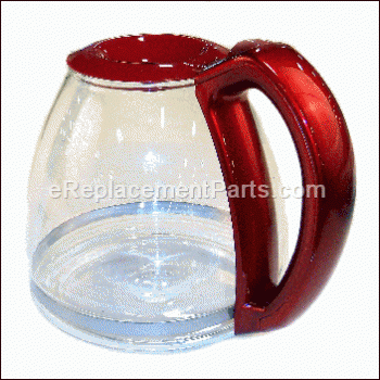 Glass Carafe - Red - CM 17408-1:Kalorik