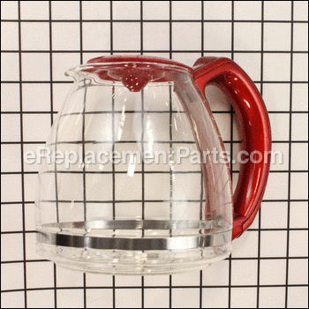 Glass Carafe - Red - CM 33030 - 1:Kalorik