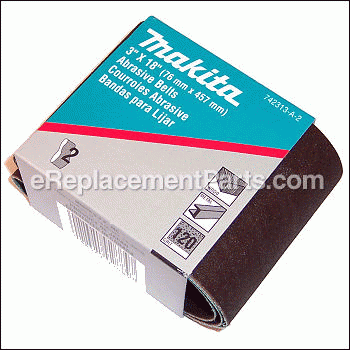 Sandpaper Belts - 2 Pack, 120 - 742313-A-2:Makita