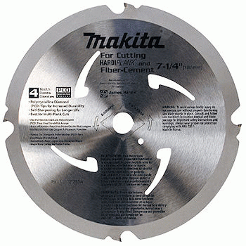 7-1/4-inch 5/8-inch Arbor 4/8 - A-91001:Makita