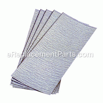Sandpaper Sheets - 5 Pack, 60 Grit, 3-5/8 - 742506-9-5:Makita