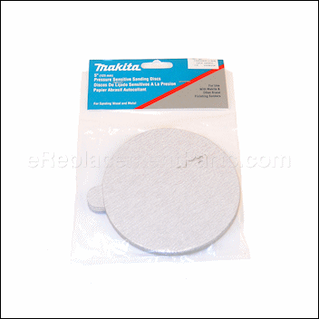 10-Pack Adhesive 120-Grit 5 0 Vac. Sandpaper Discs - 742096-6A:Makita