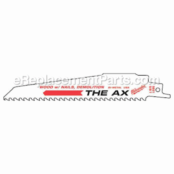 5 Pk. Ax Sawzall® Blades - 48-00-5027:Milwaukee