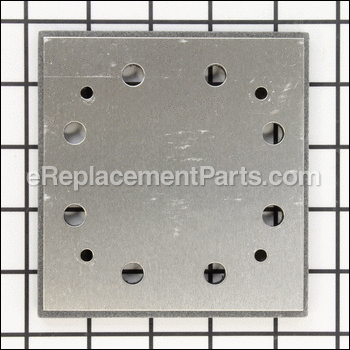 Sander Pad (PSA/Adhesive Back, 8 Vacuum Holes, Square) - 13592:Porter Cable