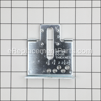 Left Hand Side Size Plate - A07336:Porter Cable