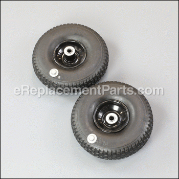 Wheel Kit (Includes 2 Wheels and 2 Foam Filled Tires) - A21068:Porter Cable
