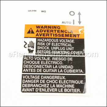 Label - LA-3164:Porter Cable