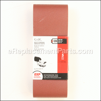 Sandpaper Belts - 5 Pack, 120 - 714411205:Porter Cable