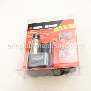 Charger and Battery - VP142:Black and Decker