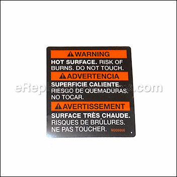Label Hot Surface Tr - N008806:Porter Cable