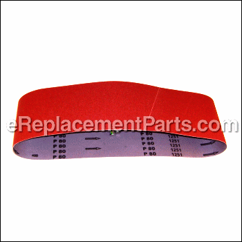 Sandpaper Belts - 1 Pack, 80 G - 31-402:Delta