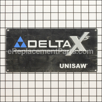 Nameplate X-Series - 422041370014:Delta