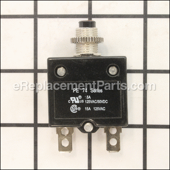 Circuit Breaker, 15 Amp - 0049070SRV:Powermate