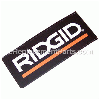 Rigid Logo Plate - TH100059:Ridgid