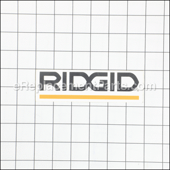 Logo Label (frame) - 080009005911:Ridgid