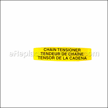 Chain Tensioner Label - 940299891:Ryobi
