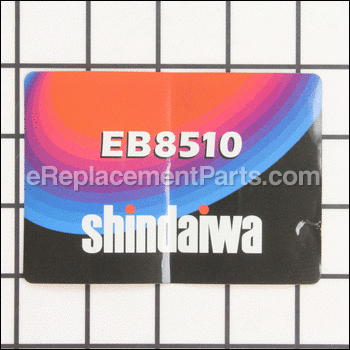 Label-trade - X543001310:Shindaiwa