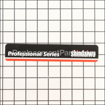Shindaiwa Professional Label - 19420-00108:Shindaiwa