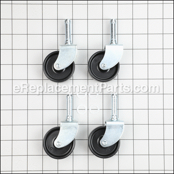 Caster Assembly Pack (4-Pack) - 4906596:Shop-Vac